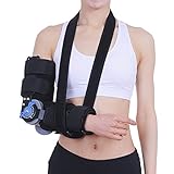 【Movilidad ajustable】 La flexión de la abrazadera del codo está limitada al rango de 0 ° - 120 ° y 0 ° - 90 ° de extensión. Asegure la flexibilidad en la etapa inicial. Mejora la actividad de la articulación del codo para acelerar la recuperación.