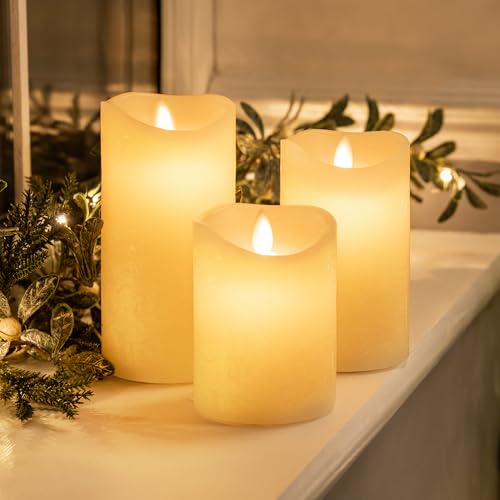 Christow LED Flameless Candle Set