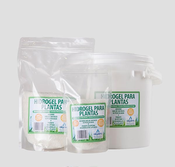 Hidrogel para Plantas- Retenedor de Agua (1kg)