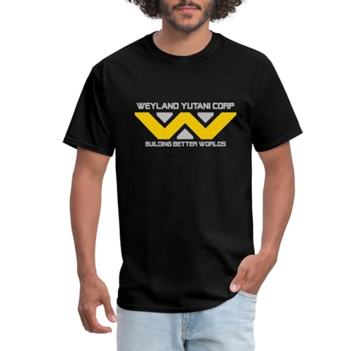Spreadshirt Weyland Yutani Corp Logo Mens T-Shirt 4XL Black