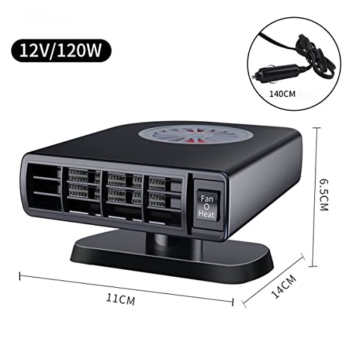 image for MichPong Car Heater,Fast Car Heater Defroster, 150W 12V Windshield De-