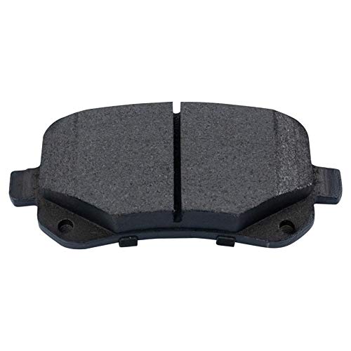 Image of TRQ Rear Brake Pad and Rotor Set Semi Metallic 328mm Rotors Compatible with 2012 Dodge Journey