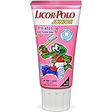 licor del polo contiene triclosan  Licor del Polo Junior - Dentífrico con flúor y calcio, para 1-6 años con sabor fresa suave, 50 ml