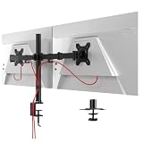 Duronic DM152 Brazo para Monitor para 2 Pantallas de 13 a 27" y 8 kg