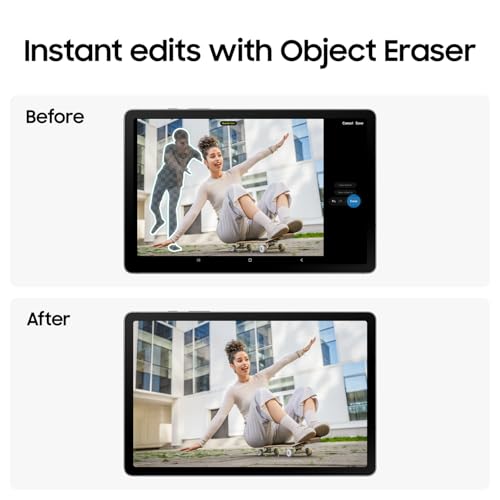 Samsung Galaxy Tab S10 Lite, 128GB Graphite (CAD Version) | 10.9" Android Tablet, AI Assistant, 8000mAh Battery, S Pen Inlcuded view 8
