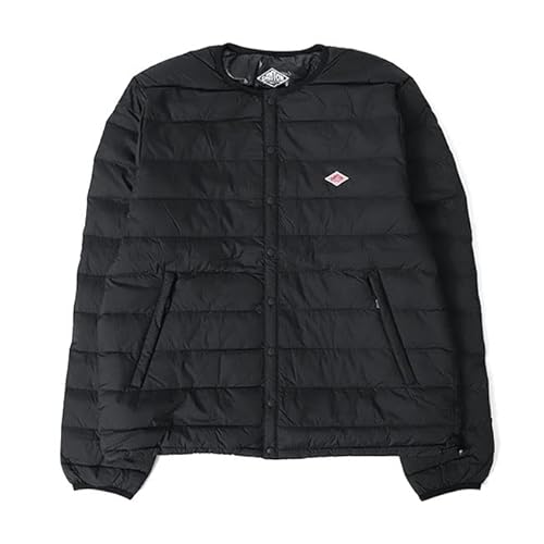 [ダントン] クルーネック インナーダウンジャケット DT-A0001 NNF レディース【S-Black】