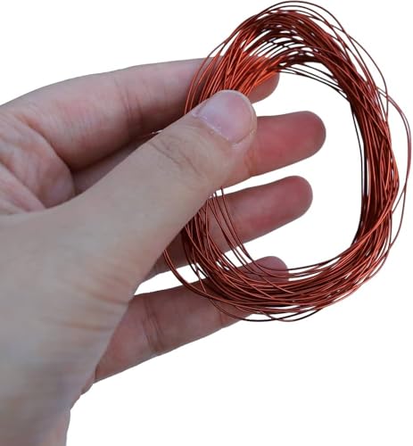 Image of Copper Wire, 16 SWG /1.5mm Diameter, Copper 5Mtr Copper Wire Coil for Electrical use Science Projects Jewellery and Craft