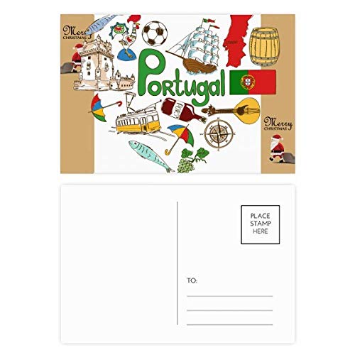Cartes postales Portugal cœur pour ne plus manquer de papeterie