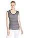 Skechers Active Women's Tissue Stripe Tee, Castle Rock, Medium