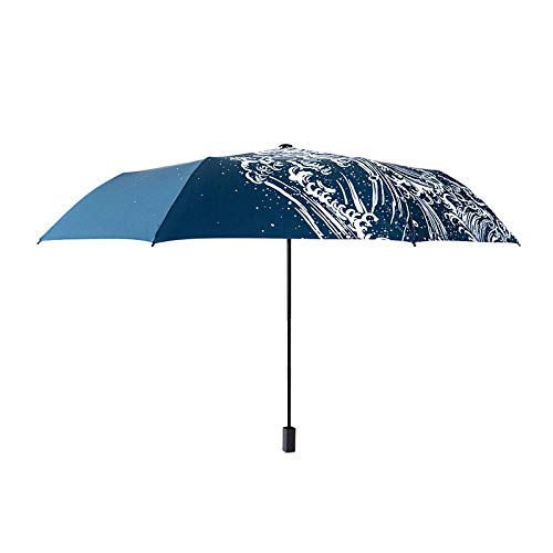 Parapluie ensoleillé pour enfants et étudiants avec motif surf peinture
