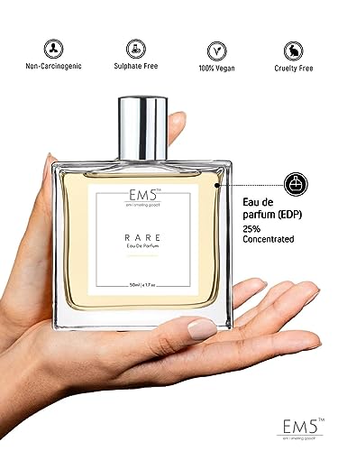 Image of EM5 Unisex Perfume | Rare Eau de Parfum (EDP) Spray for Men & Women | Strong and Long Lasting Fragrance | Woody Musky Powdery | Luxury Gift for Him /Her | 50 ml