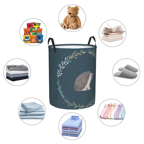 Sac à linge pliable style hérisson : optimisez l'espace de votre dortoir - 3