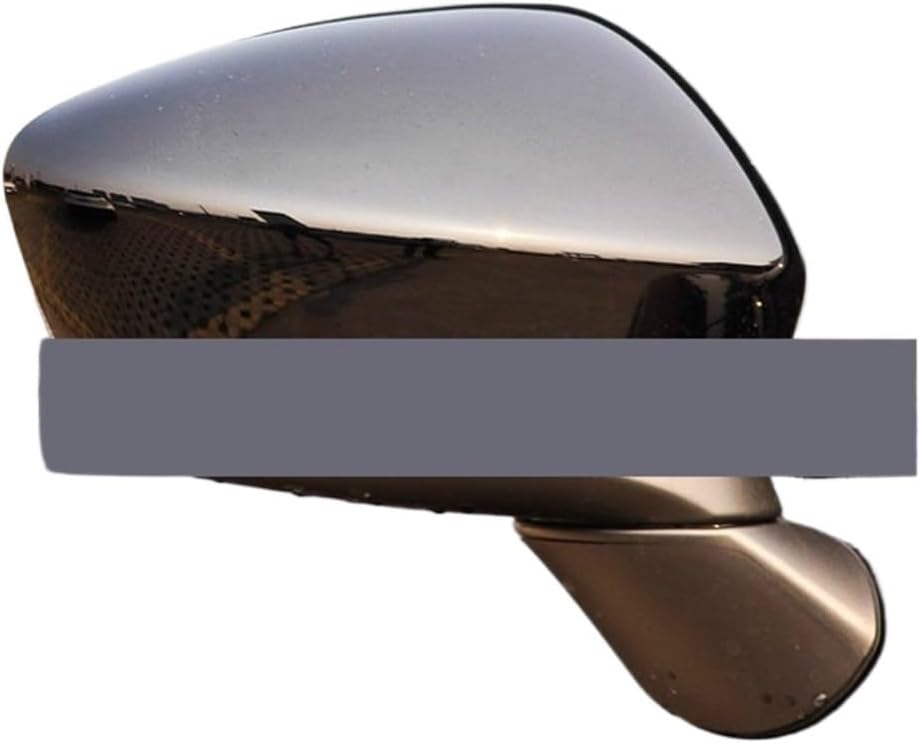 8-PINS Exterior Door Rearview Side Mirror Assy Compatible With Mazda CX-5 CX5 KE 2013 2014 With LED Turn Lamp Heating Electric Folding(Black Right)