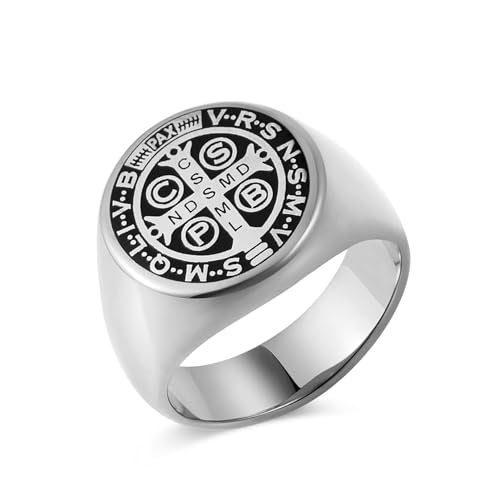 SCZKLAQ Religious Jesus Ring 925 Sterling Silver Jesus Cross Ring Adjustable Cross Wrap Ring Christian Jewelry For Men Women