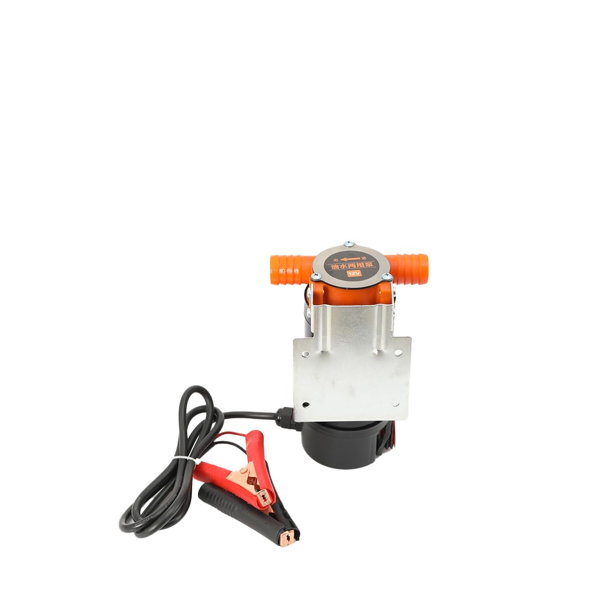 Dieselpumpe 12V 380W Ölabsaugpumpe Ölpumpe Absaugpumpe Kraftstoffpumpe Ölwechsel Selbstansaugend Ölförderpumpe für eine Autobatterie Heizölpumpe zum Motoröl Heizöl für Motorrad Auto, 60L/Min