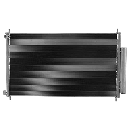 Image of TRQ A /C Condenser and Receiver Drier Assembly Compatible with 2012-2016 Honda CR-V