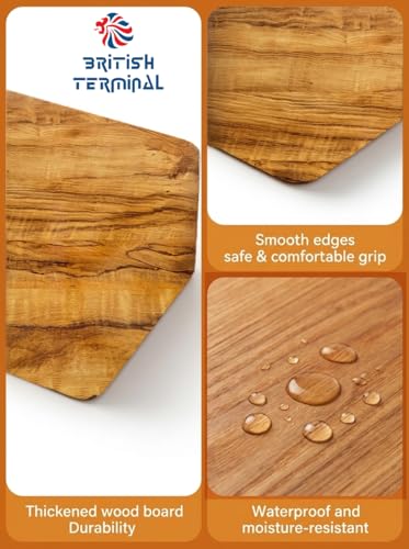 Image of Wooden Lap Board for Writing, Multipurpose Engineering Drawing Board, Study Pad for Laptop and Keyboard, Smooth Flat Surface for Students, Kids and Artist (Thickness - 11mm, 10 x 12 inch)