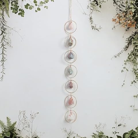 Fashionstorm Chakra Crystal Wall Decor Cover