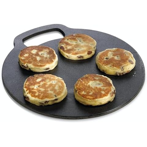 KitchenCraft Non-Stick Cast Iron Baking Stone Cover
