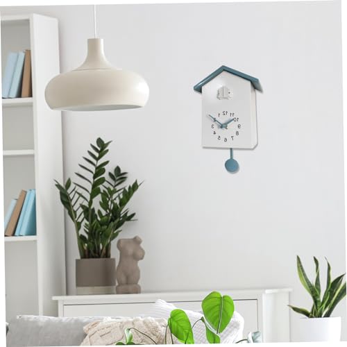 Reloj de cuco minimalista para decorar salones modernos y oficinas 5