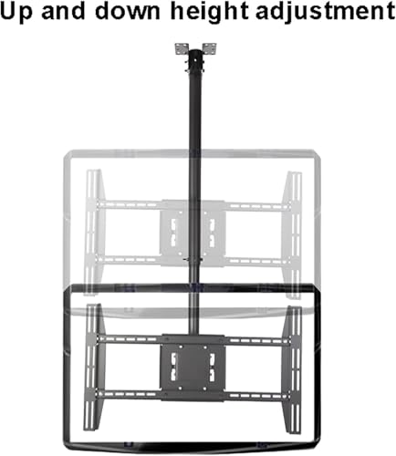 Support de plafond télescopique TV réglable hauteur rotation - 5