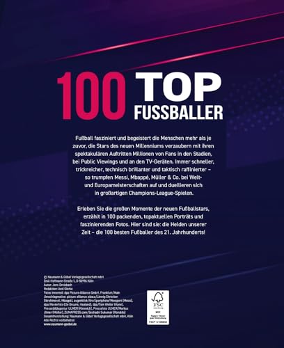 100 Top-Fußballer - Die besten Spieler des 21. Jahrhunderts: Die perfekte Vorbereitung auf die WM 2026
