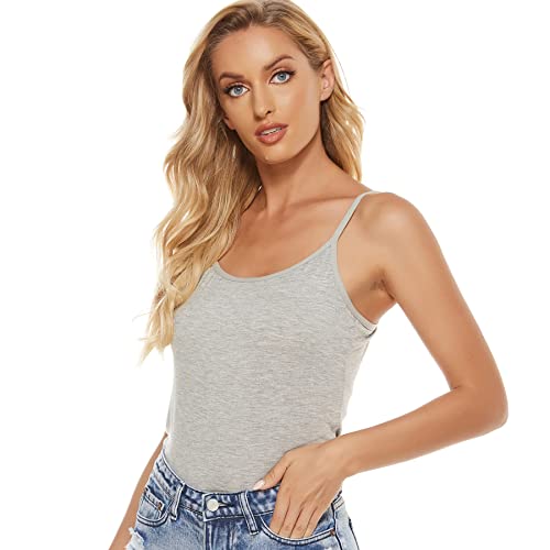 Image of BQTQ 5 Pcs Women's Camisole Tank Top Undershirt Spaghetti Strap Basic Camisoles