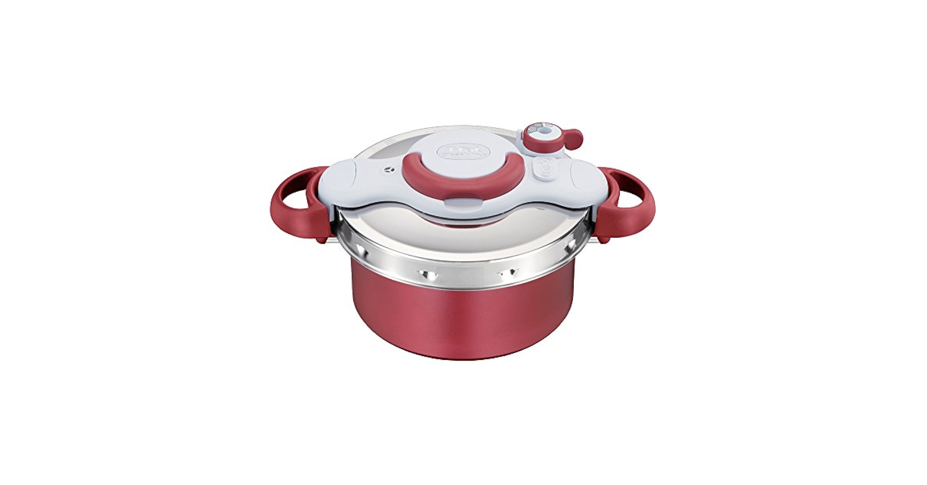 Amazon.com: T-fal 壓力鍋ClipsoMinut Duo 4.2L (紅色)【日本