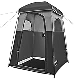 KingCamp Shower Tent Oversize Outdoor Shower Tents for Camping Dressing Room Portable Shelter Changing Room Shower Privacy Shelter Single/Double Shower Tent