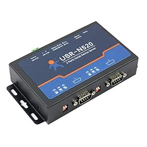 Double Serial Device RS232 RS485 RS422 Ethernet Server Modbus Multi-host Polling