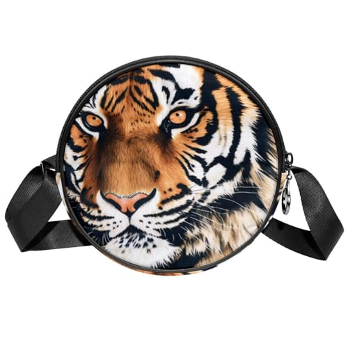 Women's Crossbody Handbags, Travel Purse, Cross Body Bag, animal tiger
