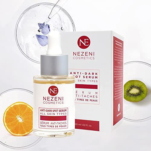 Sérum Antimanchas Despigmentante EFECTIVO | 13 principios activos: 10% NIACINAMIDA + 2% Arbutina + Vit-C + 3 potentes activos de últ. generación Nezeni - BAJO CONSERVANTES 2 años caducidad cerrado