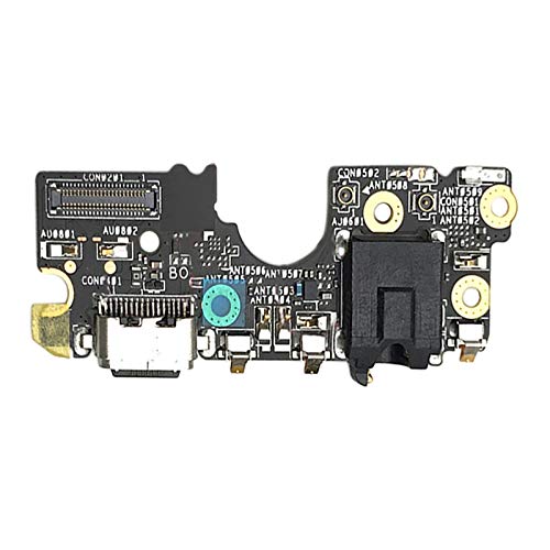 Ricambio compatibile con Asus Zenfone 6 (2019) / ZS630KL CIRCUITO MODULO PCB SCHEDA PORTA USB TYPE C CONNETTORE DI CARICA RICARICA + MICROFONO CHIAMATE DC BOARD SYNC DATI +IN JACK CUFFIE