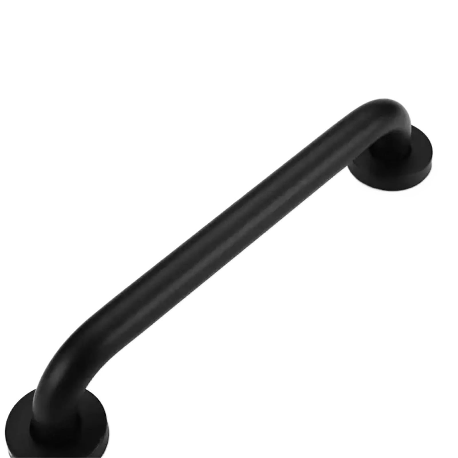 Cidegoo 40Cm Stainless Steel Anti-Slip Bathroom Grab Bar Black Safety Handrail With Ergonomic Curved Design