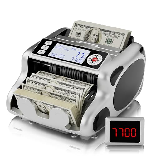 Money Counter Machine with UV/MG/IR Detection