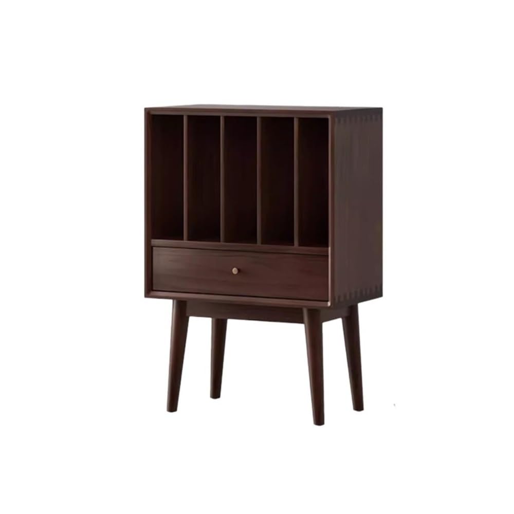 RYUQW3RE Cd Storage Rack Vinyl Record Cabinet with Drawers Large Capacity Living Room CD Magazine Storage Rack