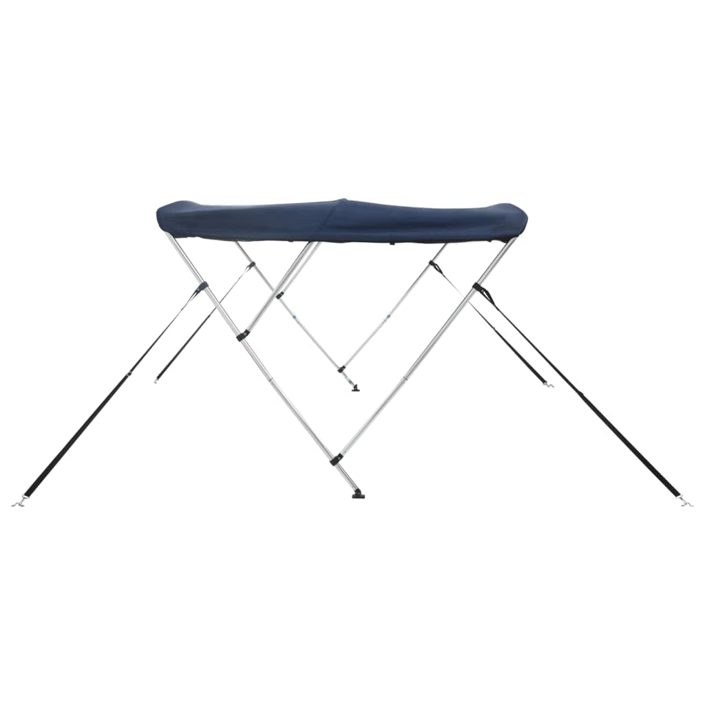 Top Bimini a 3 archi, 183 x 185-198 x 137 cm | 100% poliestere con rivestimento in poliuretano, telaio in alluminio, raccordi in acciaio inox 316, pannelli laterali