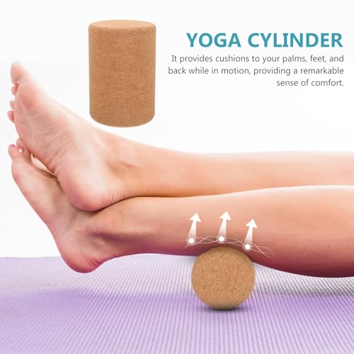 BESPORTBLE Cilindro de Yoga Rollo Creativo para Masajes con Superficie Antideslizante de Plástico miniatura 4