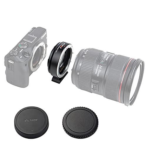 Image of VILTROX EF-EOS M2 Lens Adapter Reducer Speed Booster 0.71x Auto Focus EF to EFM Lens Mount Adapter Compatible with Canon EF Lens to EF-M Mount Mirrorless Camera EOS M M2 M3 M5 M6 M10 M50 M100