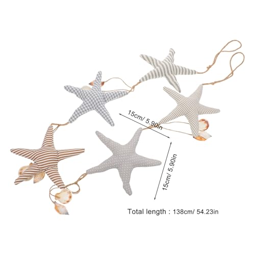 Guirnalda de estrellas de mar para transformar una habitación en un refugio costero 3