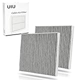 UIU Cabin Air Filter with Activated Carbon 2PCS Compatible with Toyota RAV4 2006-2018, Camry