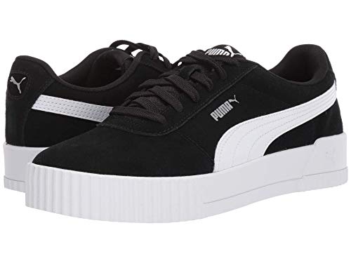 Image of Puma Carina 2.0 Synthetic Leather Lace Up Women's Sneakers
