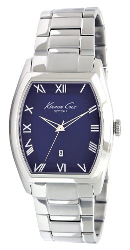 Montre Homme Classic Kenneth Cole KC9049 Cadran Bleu et Acier Inoxydable