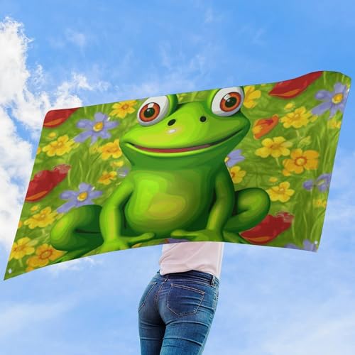 Drapeau de maison grenouille extérieur : fini la déco décolorée - 7