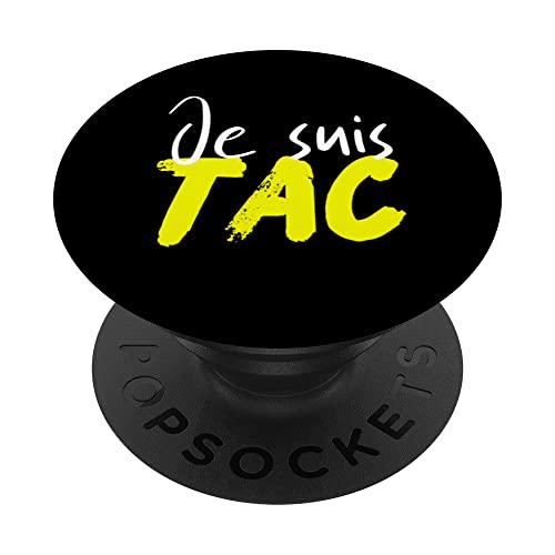 Je Suis TAC , TIC Et TAC , Duo Drole Déguisement 2 Personnes PopSockets PopGrip Interchangeable