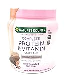 Nature's Bounty Chocolate Flavored Protein Shake Mix, 16 Ounces (2 Pack)