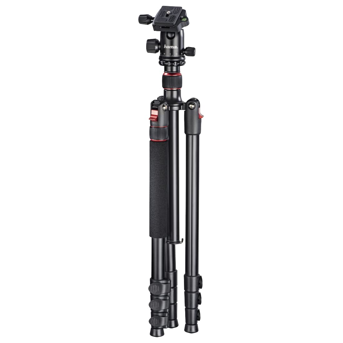 Hama "PRO Move 160 2D " Tripod, Video Tripod For Camera And Mobile Phone, 160 Cm