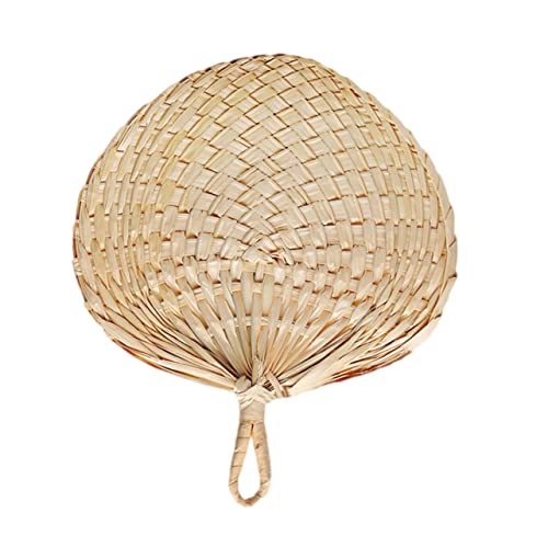 WOONEKY Ventilador Ligero Abanicos De Para El Hogar Abanicos De Mano Abanico De Mano Africano Abanicos Favor De La Boda Abanico De Mano Abanico De Abanico De Totora Caminar Abanico De