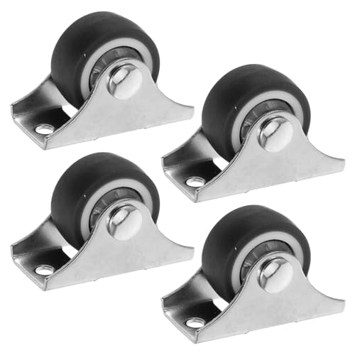 QUMIIRITY �Ƌ�p�L���X�^�[ �É��S�����z�C�[�� �ω׏d�����˗p���[���[ �J�[�y�b�g�Ή��L���r�l�b�g���[���[ �����Ƌ�ړ��p 4�Z�b�g