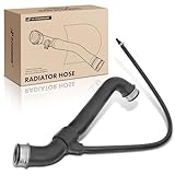 A-Premium Upper Radiator Coolant Hose Compatible with Mercedes-Benz W204 Series C300 2008-2012, C350 2010, X204 Series GLK350 2010-2012, 3.0L 3.5L, Replace# A2045010382, 2045010382